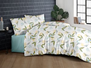 Prodloužené flanelové povlečení 140x220, 70x90 cm Pampeliškové pohlazení