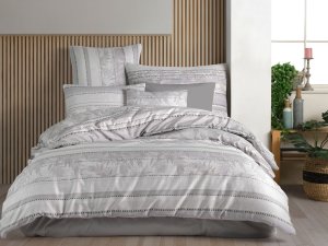 Prodloužené povlečení bavlna 140x220, 70x90 cm Lionela grey
