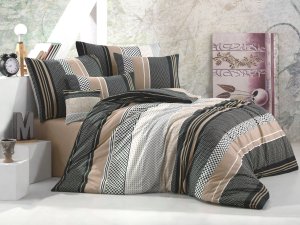 Prodloužené povlečení bavlna 140x220, 70x90 cm Sorento beige