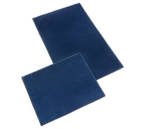 Koupelnová sada předložek GOLD 60x100+60x50cm tmavě modrá