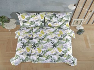Povlečení francouzské krep 240x220, 70x90 Tropical
