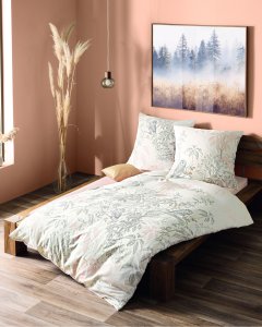 Kaeppel Povlečení Kaeppel FL 523/546 Natur 100% bavlna 140x200 / 70x90