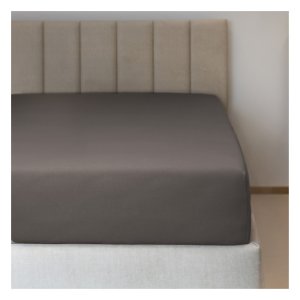 Polášek Holešov Prostěradlo jersey č.69 100% bavlna Hnědá 90x200 15 - 18 cm