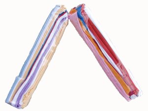 Jersey prostřihy 1 kg – velké barevné