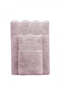 Soft Cotton Soft Cotton Dárková sada ručníků a osušek QUEEN Lila - 8698642057906