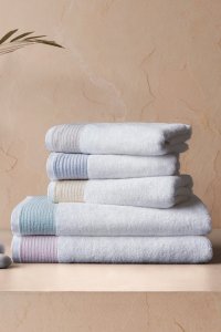 Soft Cotton Soft Cotton Osušky MOLLIS 75x150 cm žlutá - 8698642056367
