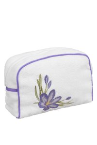 Soft Cotton Soft Cotton Kosmetická taštička BLOSSOM Bílá - 8698642051461