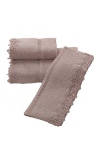 Soft Cotton Soft Cotton Luxusní osuška VICTORIA 85x150 cm Pudrová - 8698642046108