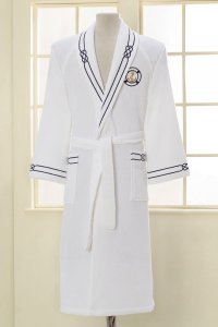 Soft Cotton Soft Cotton Luxusní pánský župan MARINE MAN v dárkovém balení Bílá L - 8698642055698