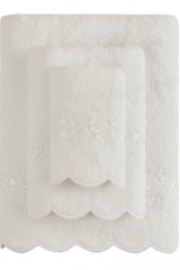 Soft Cotton Soft Cotton Malý ručník SILVIA 30x50cm Smetanová Soft Cotton Malý ručník SILVIA 30x50cm Smetanová - 8698642059955