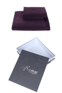 Soft Cotton Soft Cotton Osuška a ručník LORD Tmavě fialová Soft Cotton Osuška a ručník LORD Tmavě fialová - 8698642053021