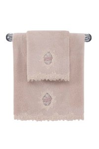 Soft Cotton Soft Cotton Dárkové balení ručníků a osušek DESTAN v luxusním dárkovém boxu Soft Cotton Dárkové balení ručníků a osušek DESTAN Starorůžová - 8698642039001