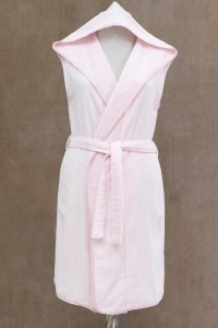 Soft Cotton Soft Cotton Dámský luxusní župan DURU s kapucí L Růžová - 8698642050006