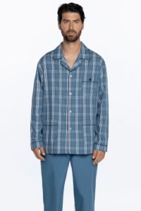 Soft Cotton GUASCH Pánské pyžamo STEFAN 3XL Modrá GUASCH Pánské pyžamo STEFAN 3XL Modrá - 8431204670508