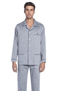 Soft Cotton GUASCH Pánské pyžamo PEDRO XXL &Scaron;edá GUASCH Pánské pyžamo PEDRO XXL &Scaron;edá - 8431204661766