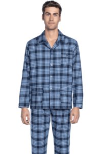 Soft Cotton GUASCH Pánské pyžamo LORENZO XL Modrá GUASCH Pánské pyžamo LORENZO XL Modrá - 8431204661858