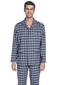 Soft Cotton GUASCH Pánské pyžamo JONATHAN XXL Tmavě modrá GUASCH Pánské pyžamo JONATHAN XXL Tmavě modrá - 8431204662077