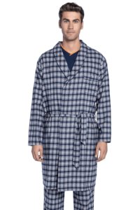 Soft Cotton GUASCH Pánský župan PABLO XL Tmavě modrá GUASCH Pánský župan PABLO XL Tmavě modrá - 8431204662114