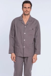 Soft Cotton GUASCH Pánské pyžamo ESTEBAN L &Scaron;edá GUASCH Pánské pyžamo ESTEBAN L &Scaron;edá - 8431204631608