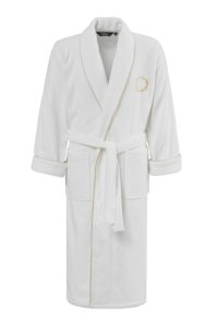 Soft Cotton Soft Cotton Pánský župan SEHZADE z nejlepší 100% česané bavny s antibakteriální ochranou S Smetanová / zlatá výšivka Soft Cotton Pánský župan SEHZADE S Smetanová / zlatá výšivka - 8698642002142