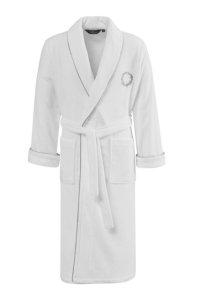 Soft Cotton Soft Cotton Pánský župan SEHZADE z nejlepší 100% česané bavny s antibakteriální ochranou M Bílá / stříbrná výšivka Soft Cotton Pánský župan SEHZADE M Bílá / stříbrná výšivka - 8698642002166