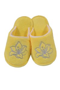 Soft Cotton Soft Cotton Dámské pantofle LILIUM 36/38) žlutá - 8698642050372