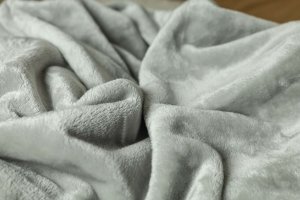 Polášek Holešov Metráž mikro oboustranné č.31 Šedá 100% polyester Mikro š.205 DEKA